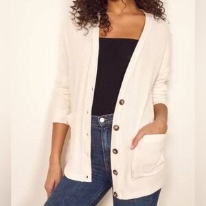 Reformation Boyfriend Cardigan
